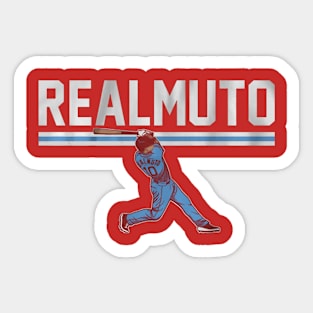 J.T. Realmuto Slugger Swing Sticker